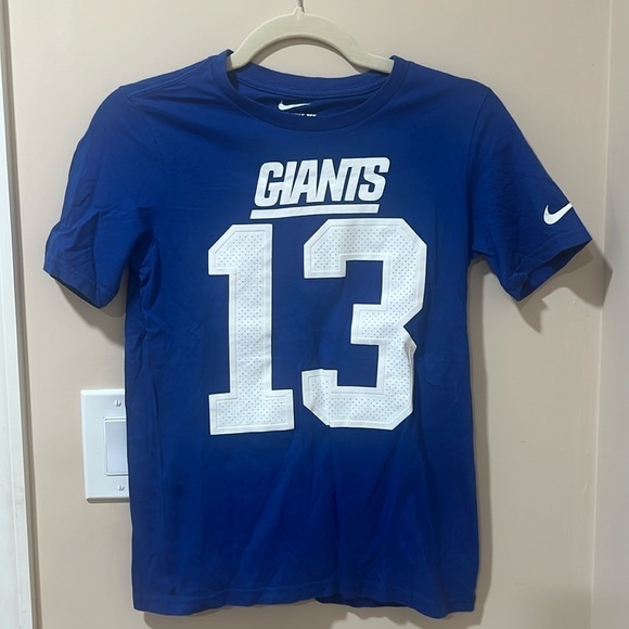 The Nike Tee- NY Giants  - Beckham Jr #13 Player Tshirt Youth M - Picture 2 of 3